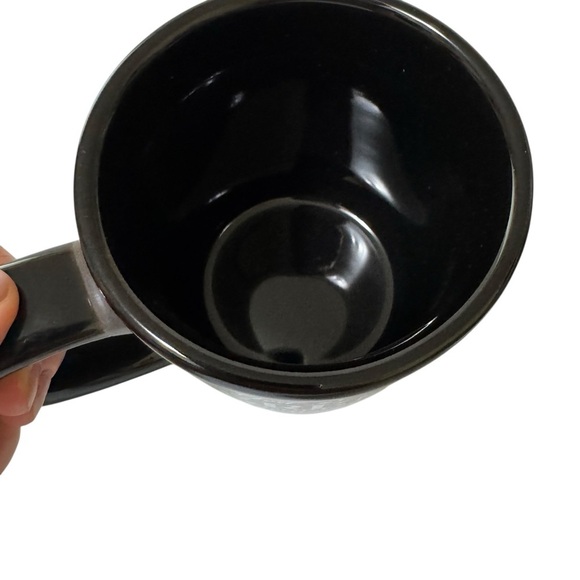 NWOT 12 Step Serenity Prayer Inspirational Black Ceramic Mug 16 oz - Picture 5 of 7